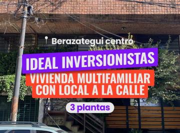 Casa de 5 ambientes, Berazategui · Gran Popiedad Berazategui 3 Pisos + Local - Ideal Inversión Comercial