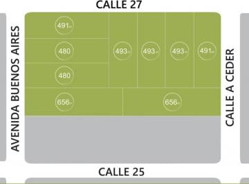 Terreno · 490m² · Loteo Av Buenos Aires