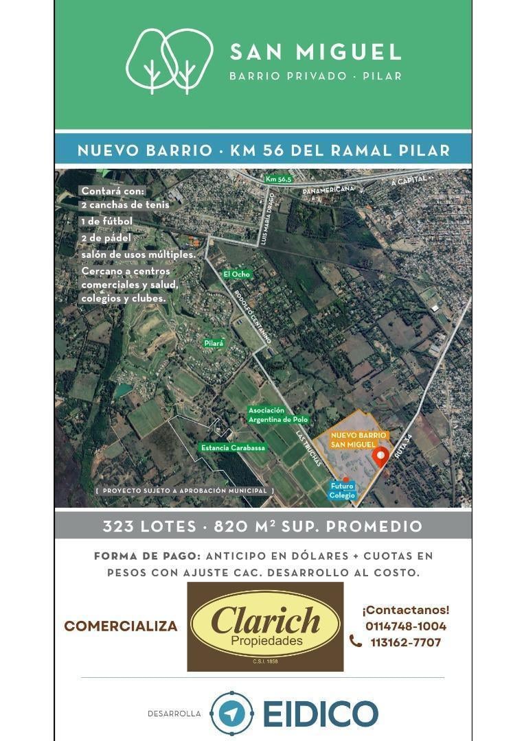 Ruta 34, Pilar, Pilar
