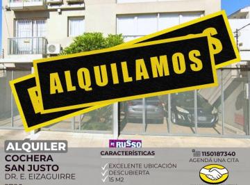 RUS-RUS-9722_2 · Alquiler Cochera Descubierta San Justo
