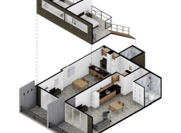 Departamento · 76m² · 2 Ambientes · Departamento Tipo Loft a Estrenar en Palermo Soho