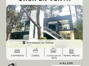 Casa de 4 ambientes, Costa del Este · Casa Minimalista Costa del Este La Reserva