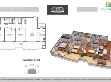 Departamento · 96m² · 4 Ambientes · Departamento 4 Ambientes a Estrenar en Vista Golf - Canning (Ezeiza)