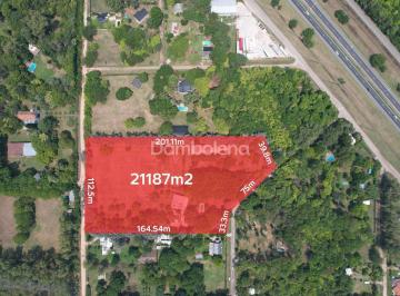 Terreno · 21187m² · Terreno Lote en Venta, General Rodríguez
