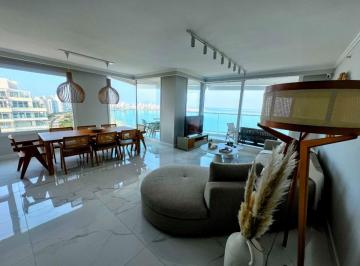 Departamento · 155m² · 5 Ambientes · 2 Cocheras · Excelente Departamento, Primera Linea Playa Mansa, Vista Al Mar.