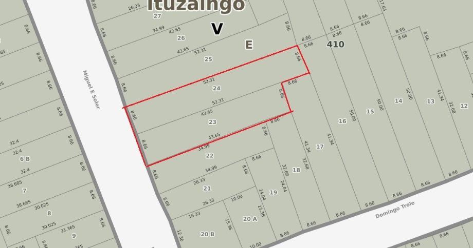 SOLER 700, Ituzaingó, GBA Oeste