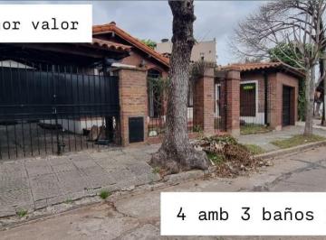 Casa · 180m² · 5 Ambientes · 1 Cochera · En Venta en Ciudad Jardin Hermoso Chalet de 5 Ambientes 3 Baños Quincho Pileta F: 9964