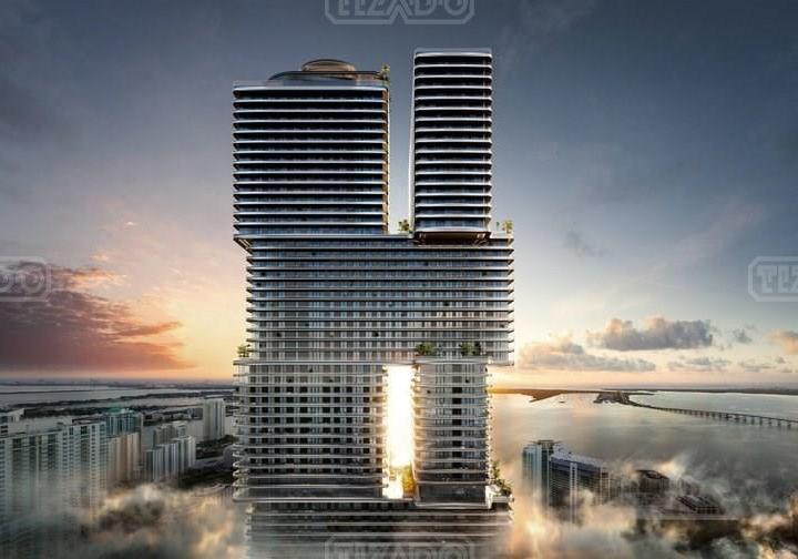 Desarrollo vertical · Emprendimiento Mercedes Benz Places en Brickell, Miami, Florida