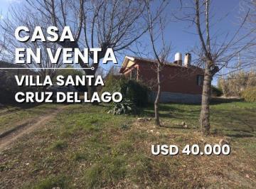 Casa · 79m² · 4 Ambientes · Venta Casa de Campo 2 Dorm. – Villa Santa Cruz del Lago