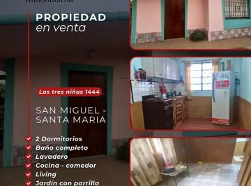 Casa de 5 ambientes, San Miguel · Las Tres Marias 1444