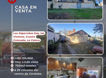 Casa de 5 ambientes, La Calera · Vendo Casa 3 Dorm con Muy Linda Vista en Barrio Cuesta Colorada.