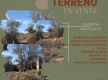 Terreno · 5200m² · Terreno en Traslasierra