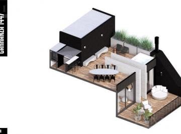 Departamento · 51m² · 2 Ambientes · Venta Penthouse 2 Amb Balcón Pozo Palermo Hollywood Pileta Parrilla en Terraza Propia Ant y Cuotas