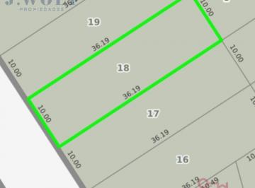 Terreno · 361m² · Terreno en Tortuguitas