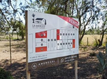 Terreno · 1000m² · Venta Lotes de 1000 a 2000 m² con Escritura Barrio Abierto La Merced 515 y 149 La Plata