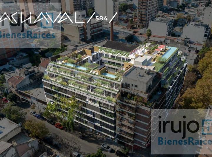 Desarrollo vertical · Achaval 584 Unidades 1 - 2 - 3 - 4 y 5 Amb Amenities Premium