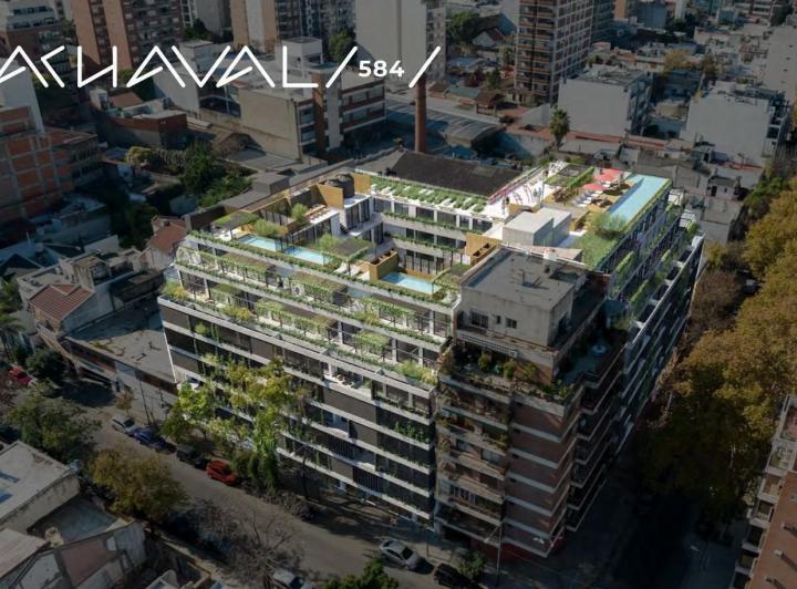 Desarrollo vertical · Achaval 584 Unidades 1 - 2 - 3 - 4 y 5 Amb Amenities Premium