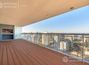 Departamento · 121m² · 4 Ambientes · Venta Apartamento Tres Dorm. Playa Brava Piso Alto Vista Al Mar Terraza Parrillero