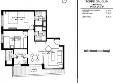 Departamento · 82m² · 3 Ambientes · Departamento - Punta del Este