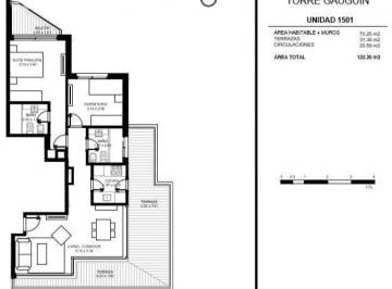 Departamento · 122m² · 3 Ambientes · Departamento - Punta del Este