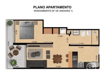 Departamento · 29m² · 1 Ambiente · Hermoso Monoambiente con Balcón en La Blanqueada