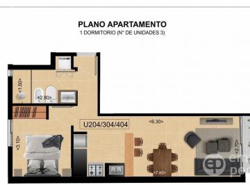 Departamento · 40m² · 2 Ambientes · Venta Apartamento 1 Dormitorio Buceo Montevideo