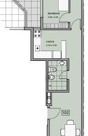 Departamento · 83m² · 3 Ambientes · Venta Apartamento 2 Dorm. con Balcon y Patio Centro Montevideo