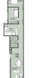 Departamento · 86m² · 3 Ambientes · Venta Apartamento 2 Dorm. con Balcon Centro Montevideo