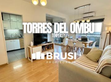 Departamento · 60m² · 3 Ambientes · 1 Cochera · Departamento en Temperley 3 Ambientes con Cochera en Las Torres del Ombu