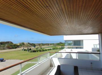 Punta del Este Alquiler Departamento Esturion Terrazas II - Apto. 103 terraza mar · Punta del Este Departamento en Alquiler Temporario en Esturion Terrazas II