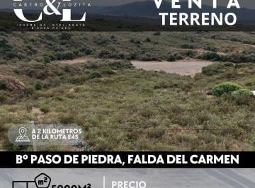 Terreno · 4991m² · Terreno de 4.991 m² en Paso de Piedra - Chacras de Montaña, Camino a Falda del Carmen