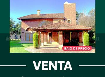 Casa · 220m² · 5 Ambientes · 1 Cochera · Casa Inglesa en La Martona Country Club, Cañuelas