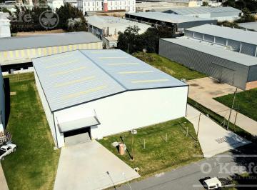 Bodega-Galpón · 1200m² · 1 Ambiente · Alquiler Galpón a Estrenar de 1200 m² en Parque Industrial Platanos