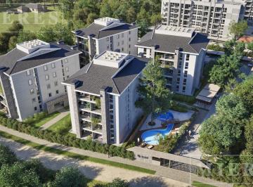 Departamento · 45m² · 2 Ambientes · Departamento 2 Ambientes con Jardin en Venta Altos Los Robles, Loma Verde