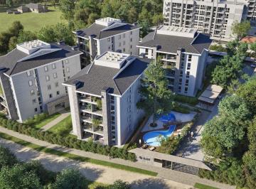 Departamento · 54m² · 3 Ambientes · Departamento 3 Ambientes con Parrilla y Jardin en Venta Altos Los Robles, Loma Verde