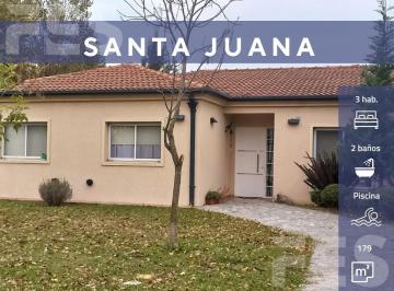 Casa · 131m² · 4 Ambientes · 1 Cochera · Casa 4 Ambientes en Venta en Barrio Santa Juana