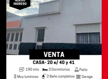 Casa de 5 ambientes, La Plata · Venta Casa 3 Dorm..