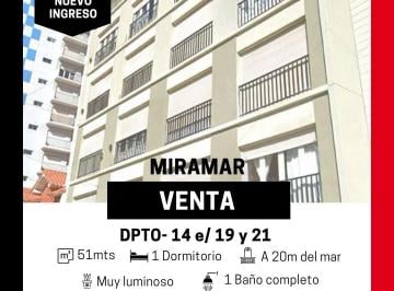 Departamento de 2 ambientes, Miramar · Venta Departamento en Miramar! de Categoria