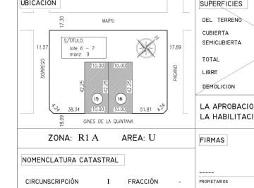 Terreno , Moreno · Terreno / Lote en Venta de 420 m² Ubicado en Moreno