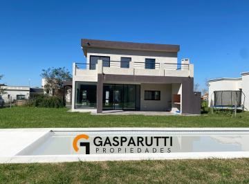 Casa · 240m² · 4 Ambientes · 2 Cocheras · Casa en Venta a Estrenar en San Matías 5 Amb. con Pileta!