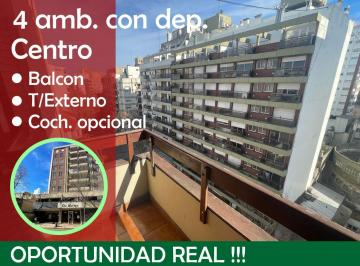 Departamento de 5 ambientes, Mar del Plata · 4 Amb con Dep - Todo Externo!
