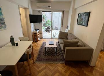 Departamento · 60m² · 3 Ambientes · Alquiler - Tres Ambientes con Patio y Parrilla - Recoleta