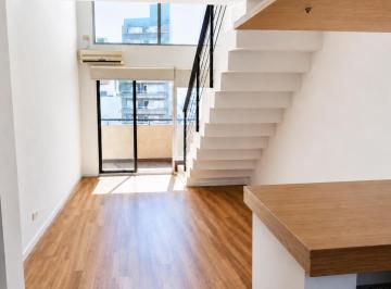vista desde la cocina · Loft Dúplex 2 Amb | Balcón | Pileta, Sum, Parrilla y Laundry
