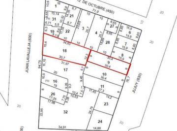 Terreno · 720m² · Alta Cba. - 720 m² - Lavalleja 862 Salida por Jujuy