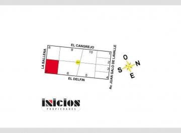 Terreno , General Lavalle · Lote: La Ballena Esq. El Delfín - La Esmeralda - B350