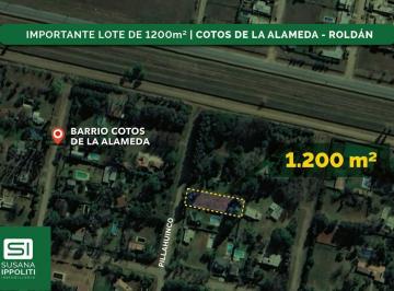 Terreno · 1175m² · Terreno en Venta Cotos de La Alameda Roldan de 1200 m²