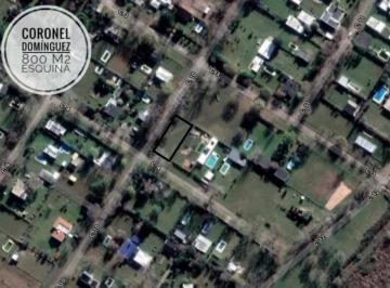 Terreno · 800m² · Coronel Dominguez, 800 m², Esquina.