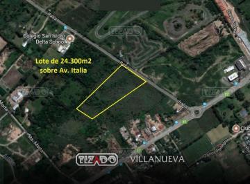 Terreno · 24300m² · Terreno Fraccion en Venta en Benavidez, Tigre, G. B. a. Zona Norte