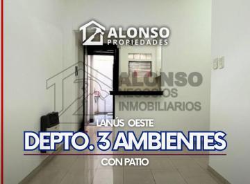 Departamento · 48m² · 3 Ambientes · Depto 3 Ambientes en Venta en Lanus Oeste