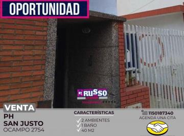 RUS-RUS-9724_2 · Venta Departamento PH San Justo 2 Ambientes